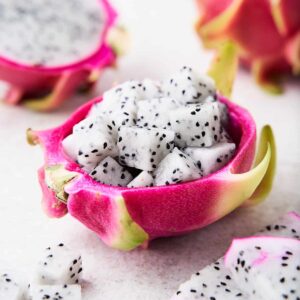 Dragon fruit slice