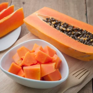 Papaya slice