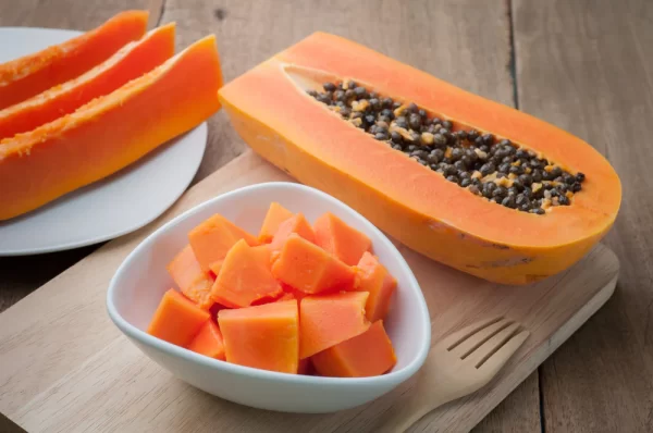 Papaya slice